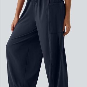HALARA Blue Wide Leg Jumpsuit